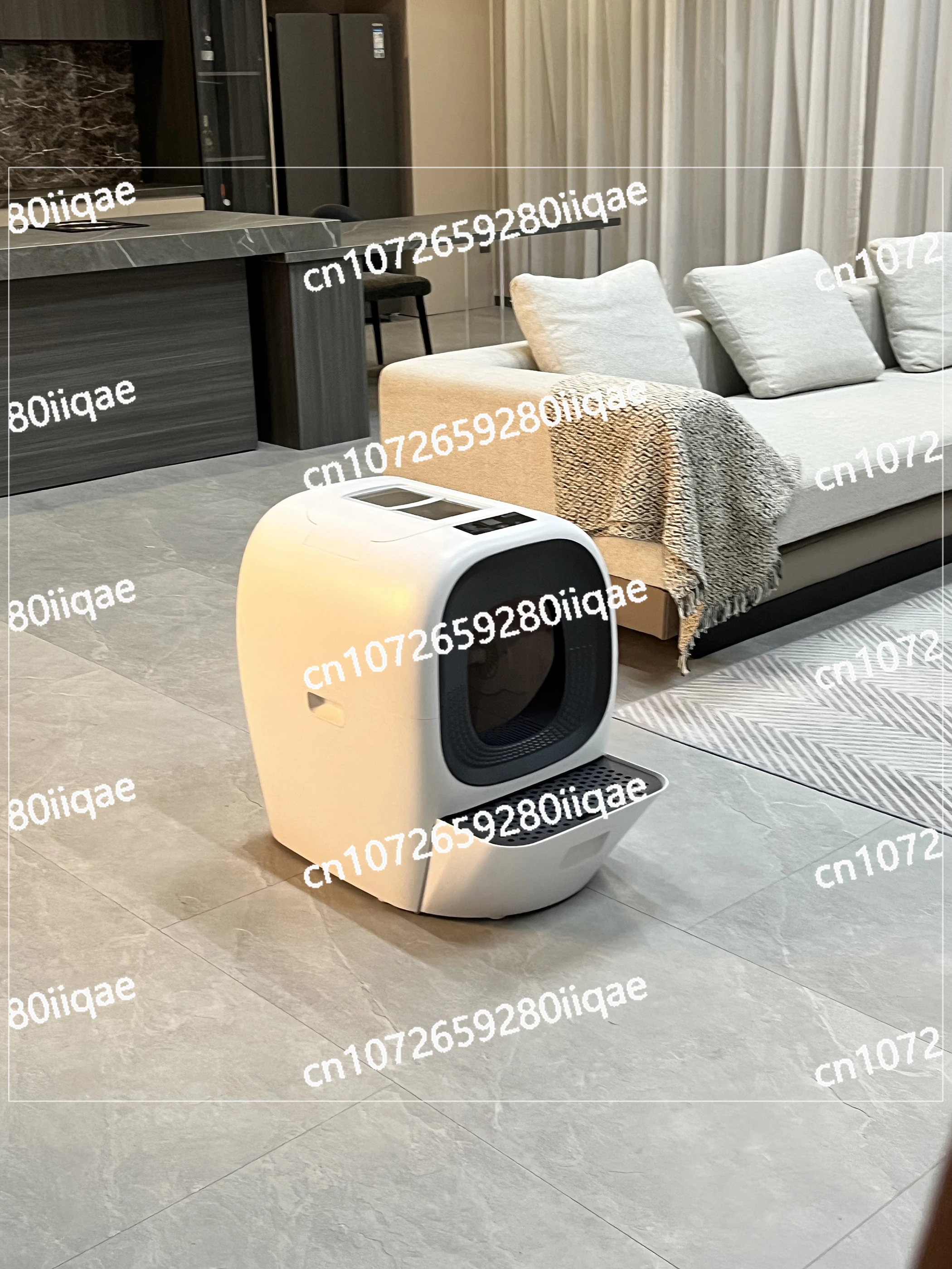 

Ящик для кошачьего туалета автоматически добавляет кошачий туалет, интеллектуальную индукцию кошачьего туалета полностью закрыт и дезодорируется.