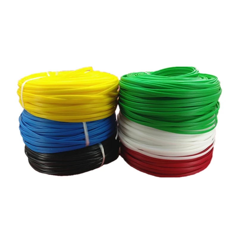 10M PE Plastic Welding Rods Black White Green Red Yellow Blue Bumper Fairing Repairs Welder Gun Filler Weld Stick 12mm X3.5mm