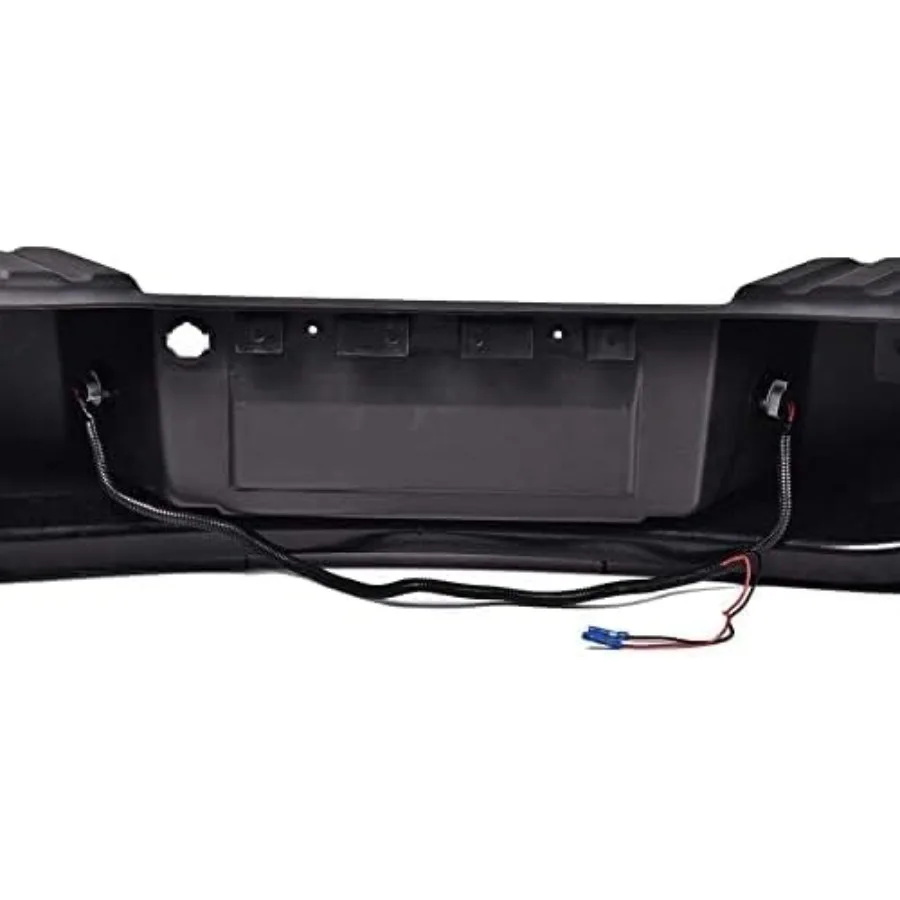 مجموعة المصد الخلفي الفولاذي المتوافقة مع شاحنة Ford F150 20092014 W o فتحة الاستشعار المصد الأسود 9L3Z17B807A 9L3Z17906A FO