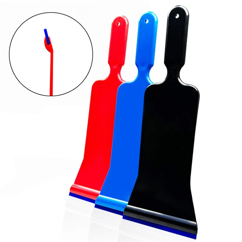 

Long Bulldozer Squeegee Front Rear Windshield Film Window Tint Tool Scraper Glass Cleaning Water Remover Car Wash Accessories