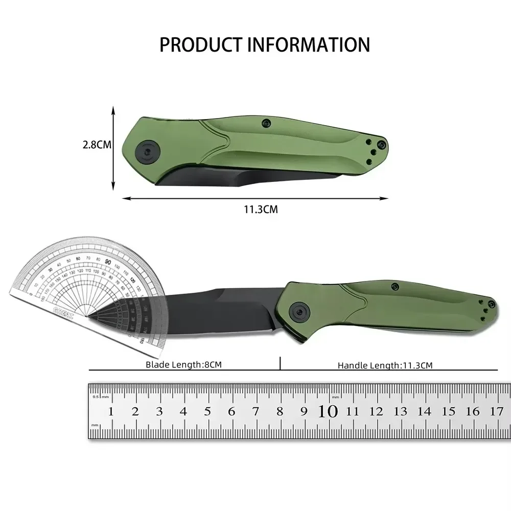 BM 9400BK Osborne Folding Knife Tactical Pocket Knife 3.4\\ S30V Black Plain Blade, Green Aluminum Handles Tactical EDC Knives