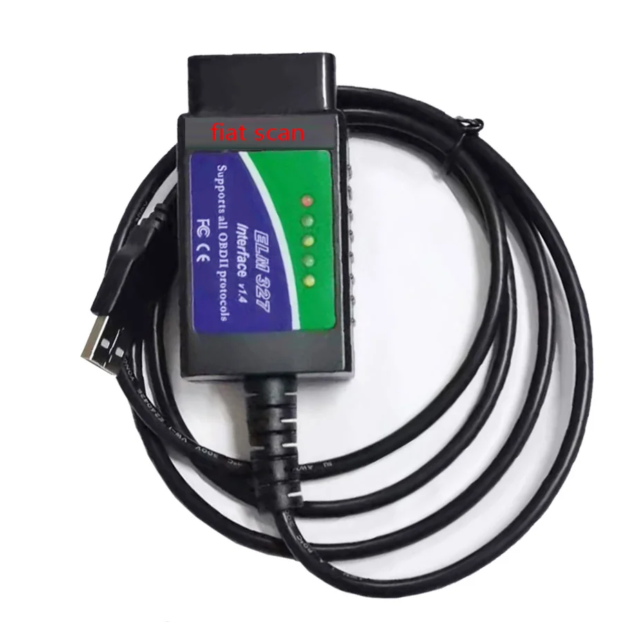 2024 for Fiat Multi Ecuscan Diagnostic V4.9 Registered Unlimited Multi Ecu for Alfa Romeo Can Work with ELM327