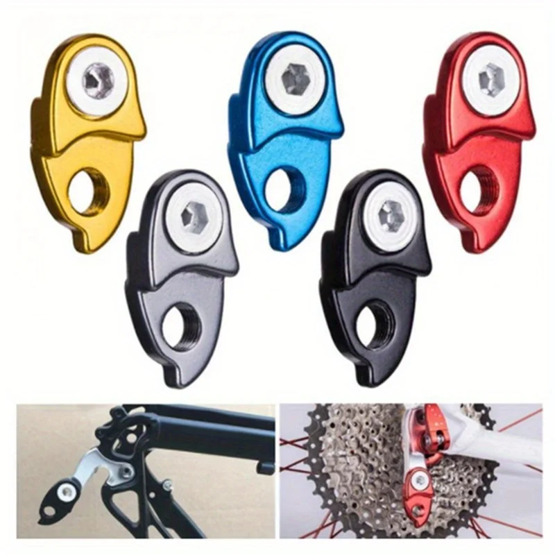 

Bicycle Rear Derailleur Hanger Extension Extender Aluminum Road Bike Cycling Frame Gear Tail Hook Extender