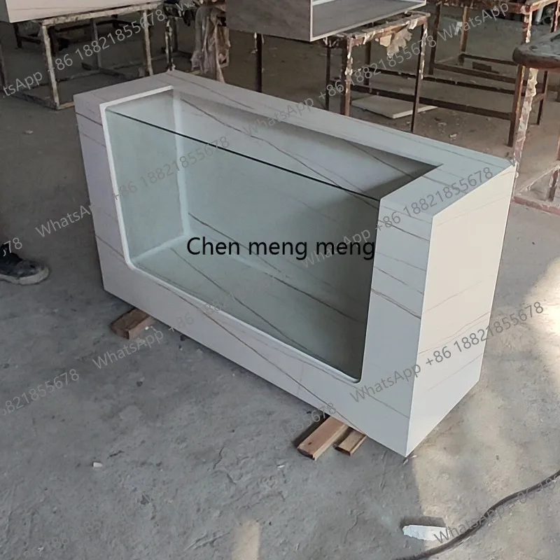 Manufacturer rock slab custom processing fish tank outdoor sink simple and simple modern light luxury