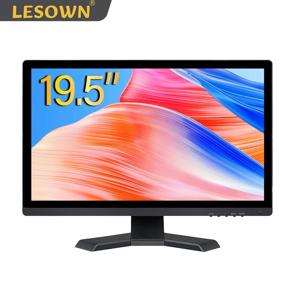 

Емкостный сенсорный монитор LESOWN 19,5 дюйма, 1600x900 HD VESA VGA HDMI ЖК-дисплей для интеллектуального использования