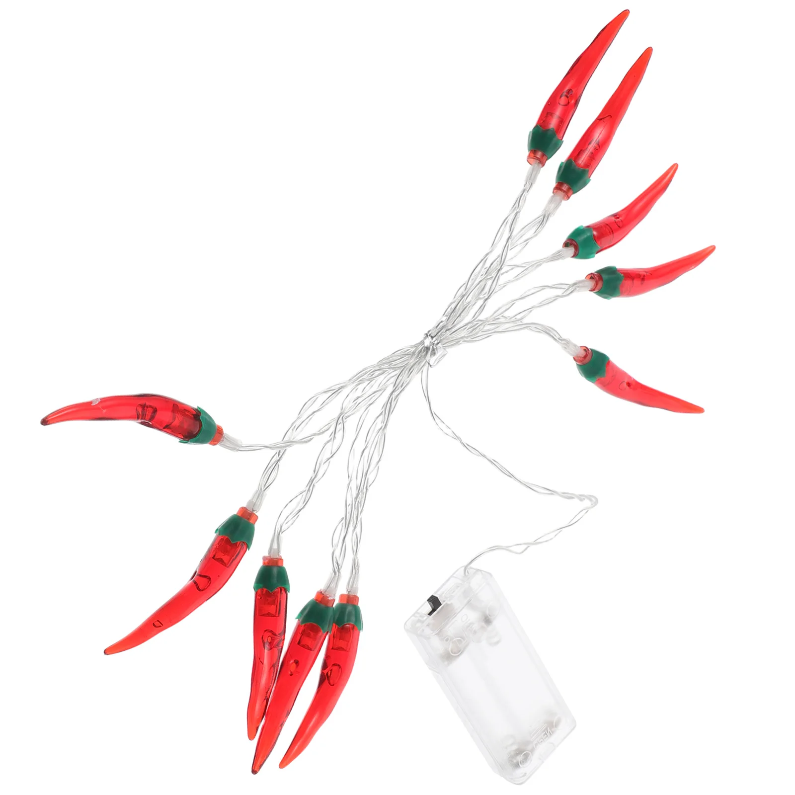 

Red Chili String Lights Outdoor Camping Decor Novelty Led Patio Festival lights for decoration camping essentials