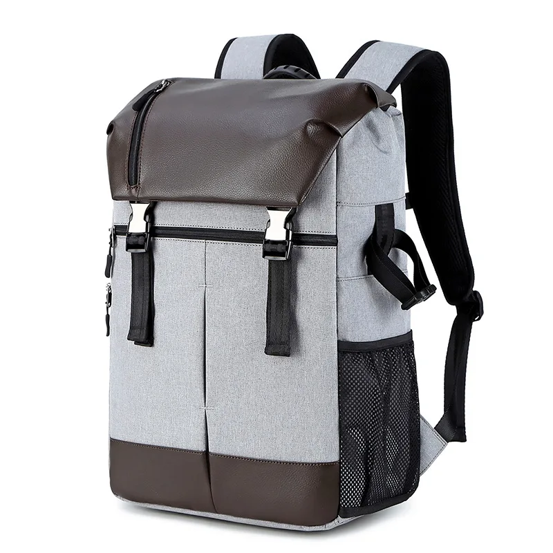 Korean Men's Outdoor Camera Computer Integrated Backpack Photography Bag Multifunctional Laptop Bag SLR Camera Backpack