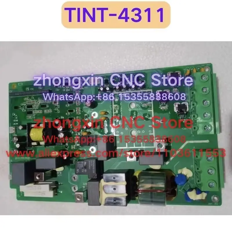 Second-hand TINT-4311 Variable frequency drive board，Function check intact, fast delivery