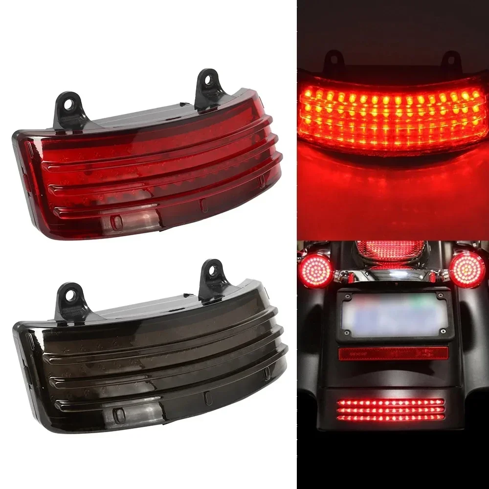 

Motorcycle LED Tail Light and Turn Signal Modification Kit for Harley Davidson Road Glide Street Glide and Road King Motorcycles