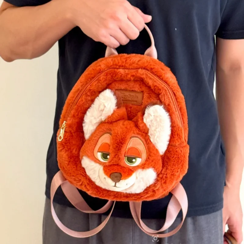 Zootopia Nick Judy Zaino in peluche Cartone animato Adorabile borsa a tracolla Periferiche anime Festival Regalo Borsa da trasporto per pendolarismo