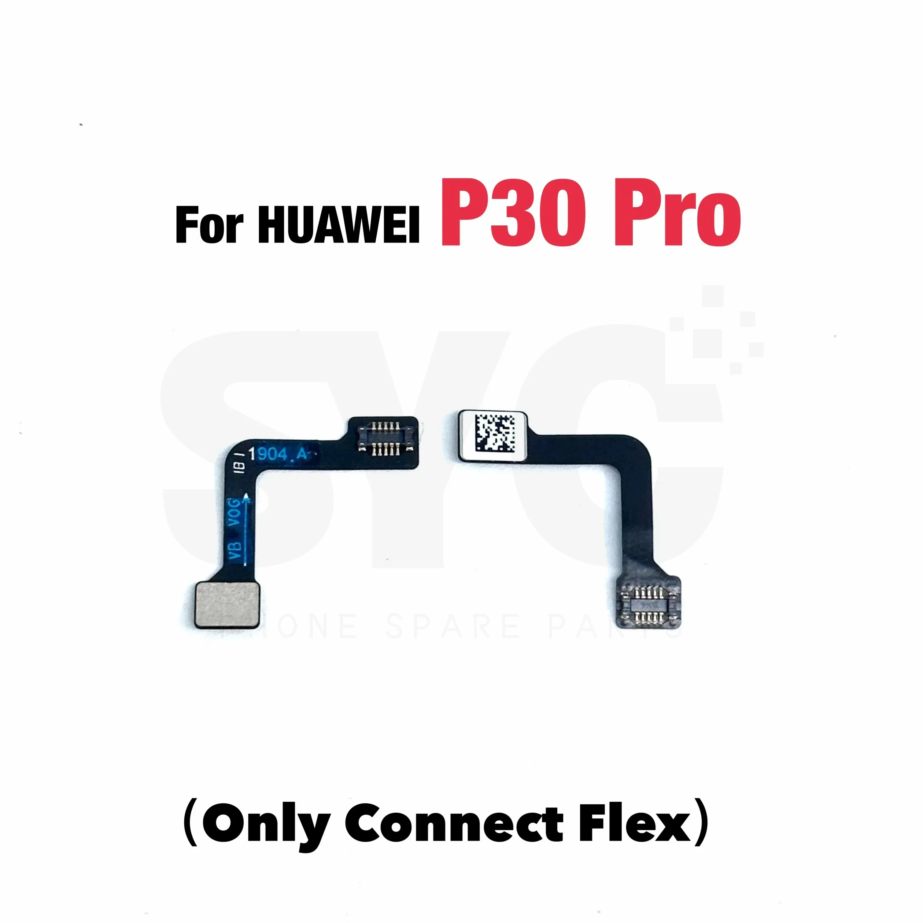 Original para huawei p30 pro sob a tela sensor de impressão digital conectar botão home touch id cabo flexível