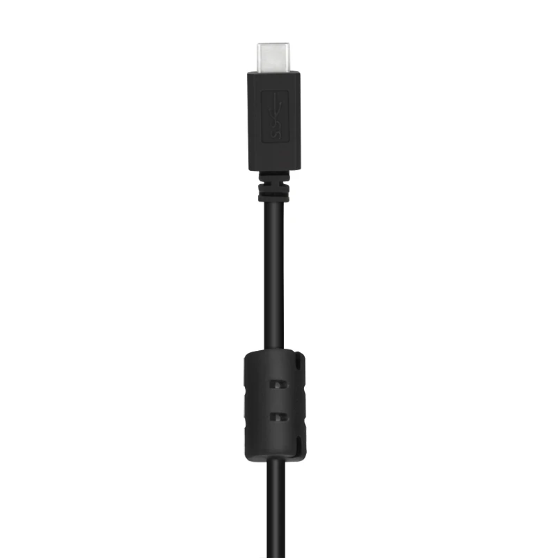 UOTEK 4.92ft USB 3.0 Tipe C ke RS232, konverter USB-C pria DB9 kabel RS-232 dengan UT-880-TC pelindung lonjakan cincin magnetik