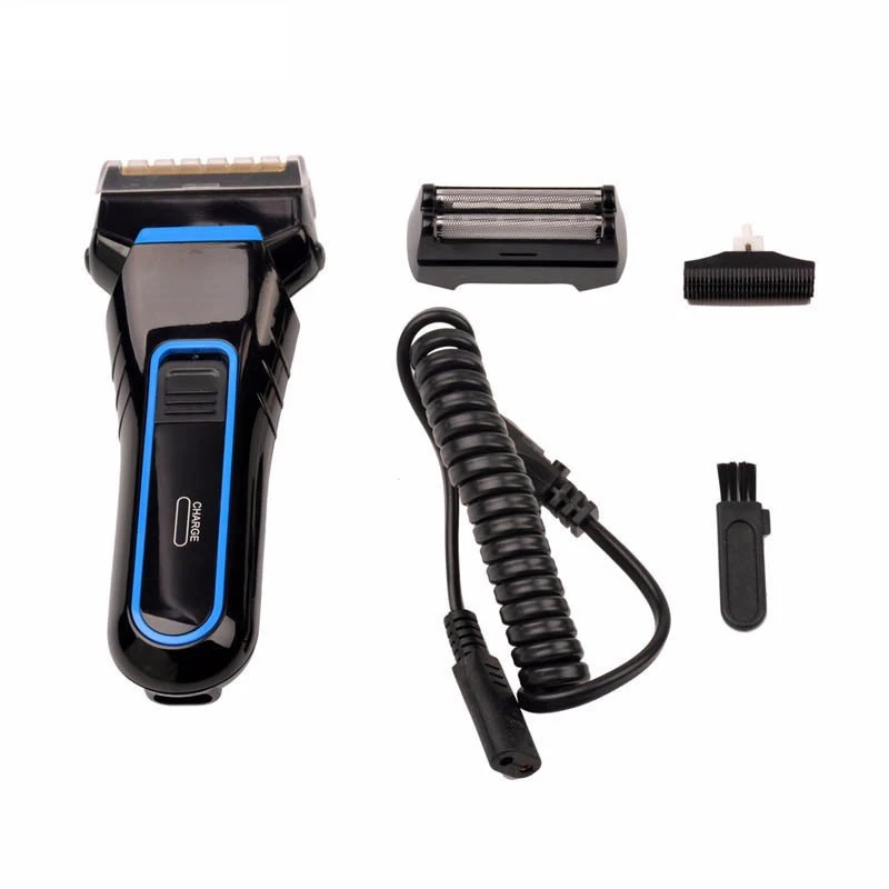 2021 Rechargeable Electric Razor Men's Beard Trimmer Twin Blade Shaver Haircut Clippers