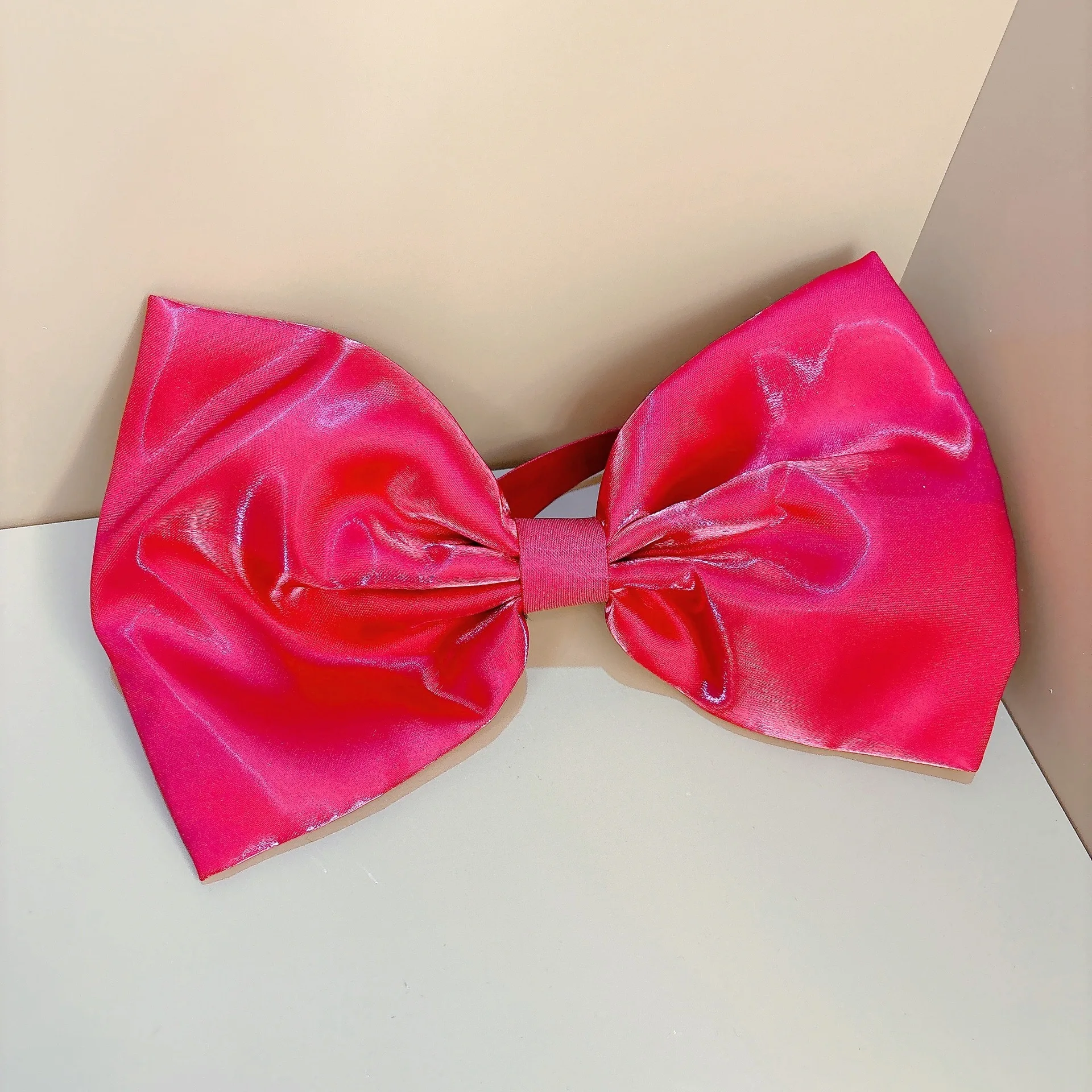 1 Ladies solid color bow cute and sweet neck choker Neck decoration photo prop Necklace accessories