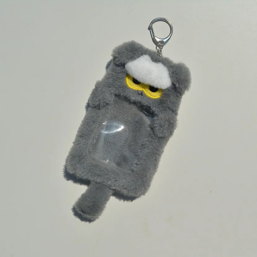 

G-Dragon Zoa Same Style Plush Card Holder keychain High Quality Card Sleeve GD Cat ZOA Cartoon Fans Gift Collection