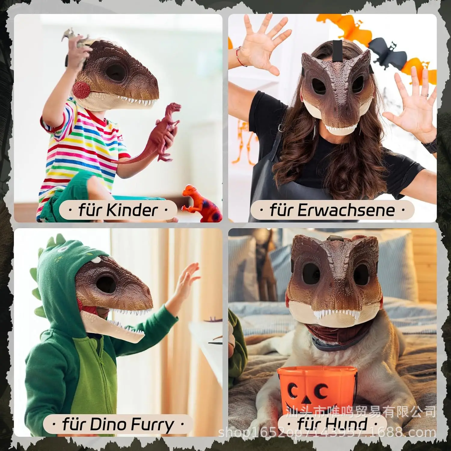 Funny Dinosaur Mask…