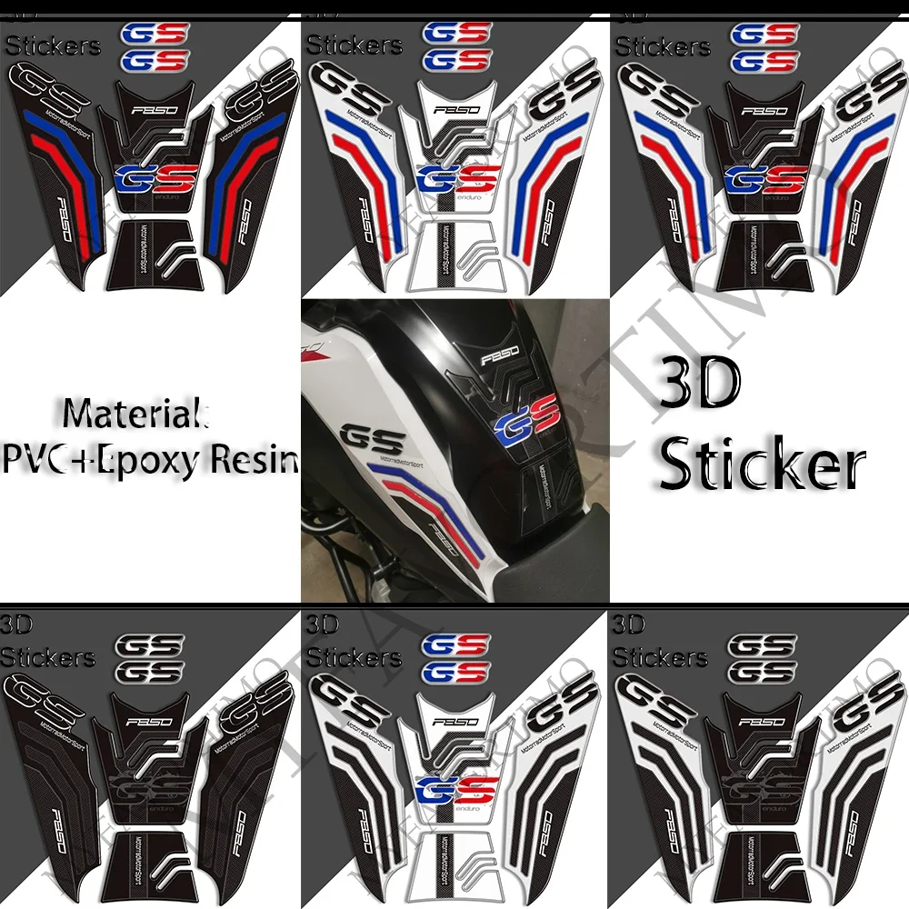 

2019 2020 2021 2022 2023 Stickers Decals Protection Tank Pad Grips Gas Fuel Oil Kit Knee For BMW F850GS F850 F 850 GS