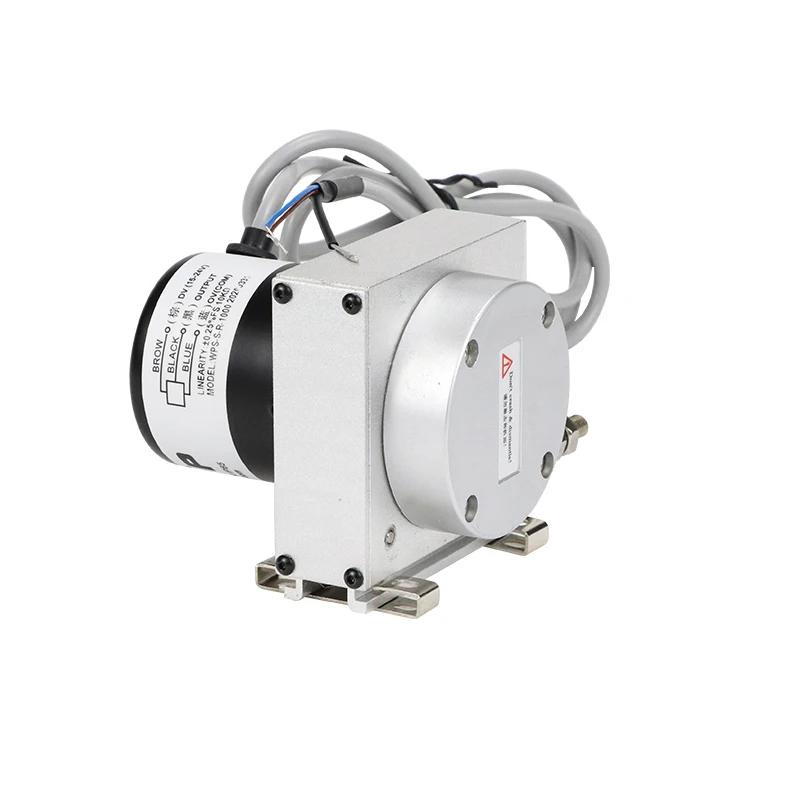 WPS-S 0-2500mm Pull Rope Position Encoder Draw Wire Displacement Sensor Linear Transducer String Potentoimeter Converter
