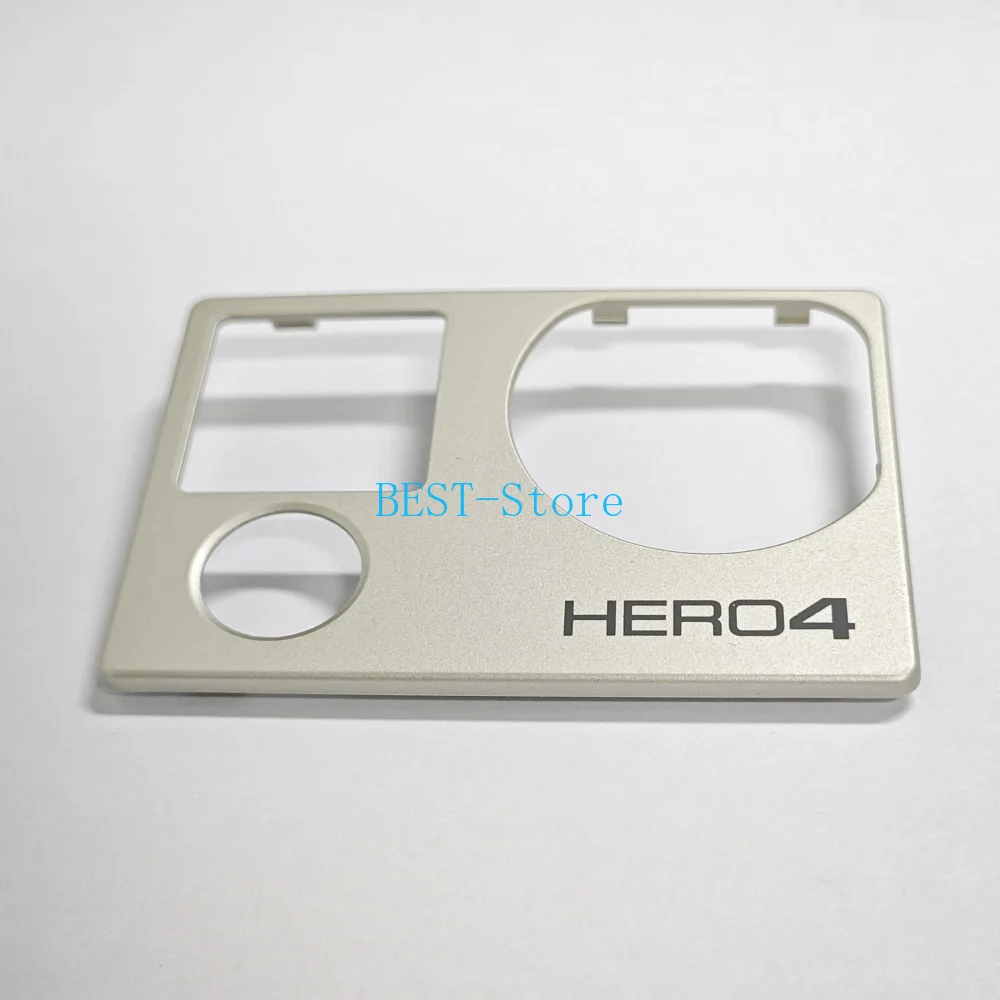 1 peça novo original para gopro hero 4 hero4 escudo placa frontal painel capa placa frontal ação câmera de vídeo acessórios reparo