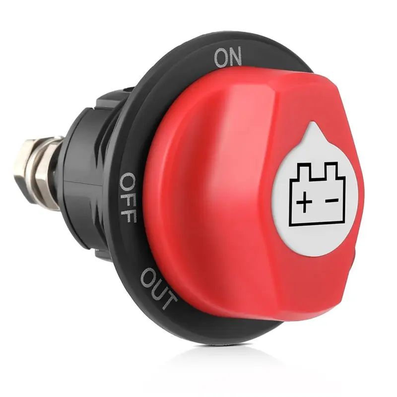 [HOT!A34R】 Battery Disconnect Switch 12-48V,Battery Master Cut Shut Off Isolator Switch For Marine Boat RV ATV Car Utv Vehicle 1