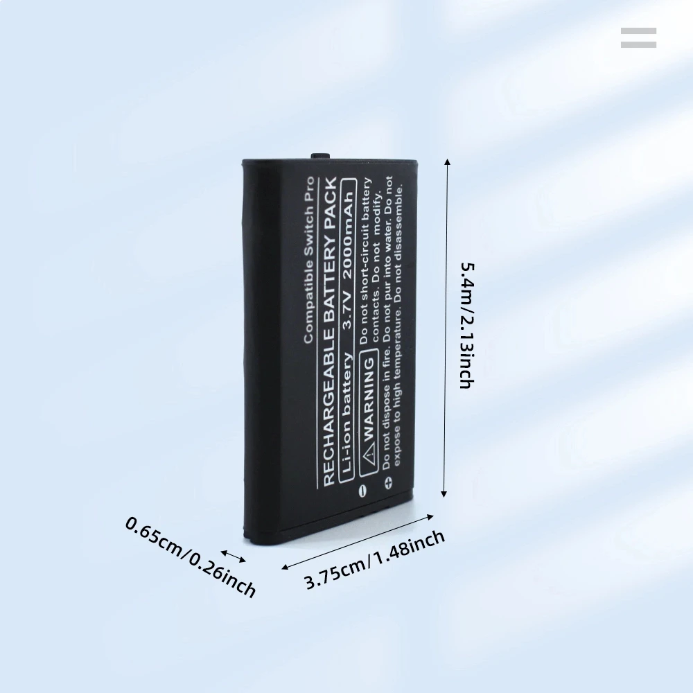 PUJIMAX 2000mAh Battery for CTR-003 HAC-013 for Nintendo Switch Pro Wireless Controller for Nintendo 2DS/3DS Console Battery view 6