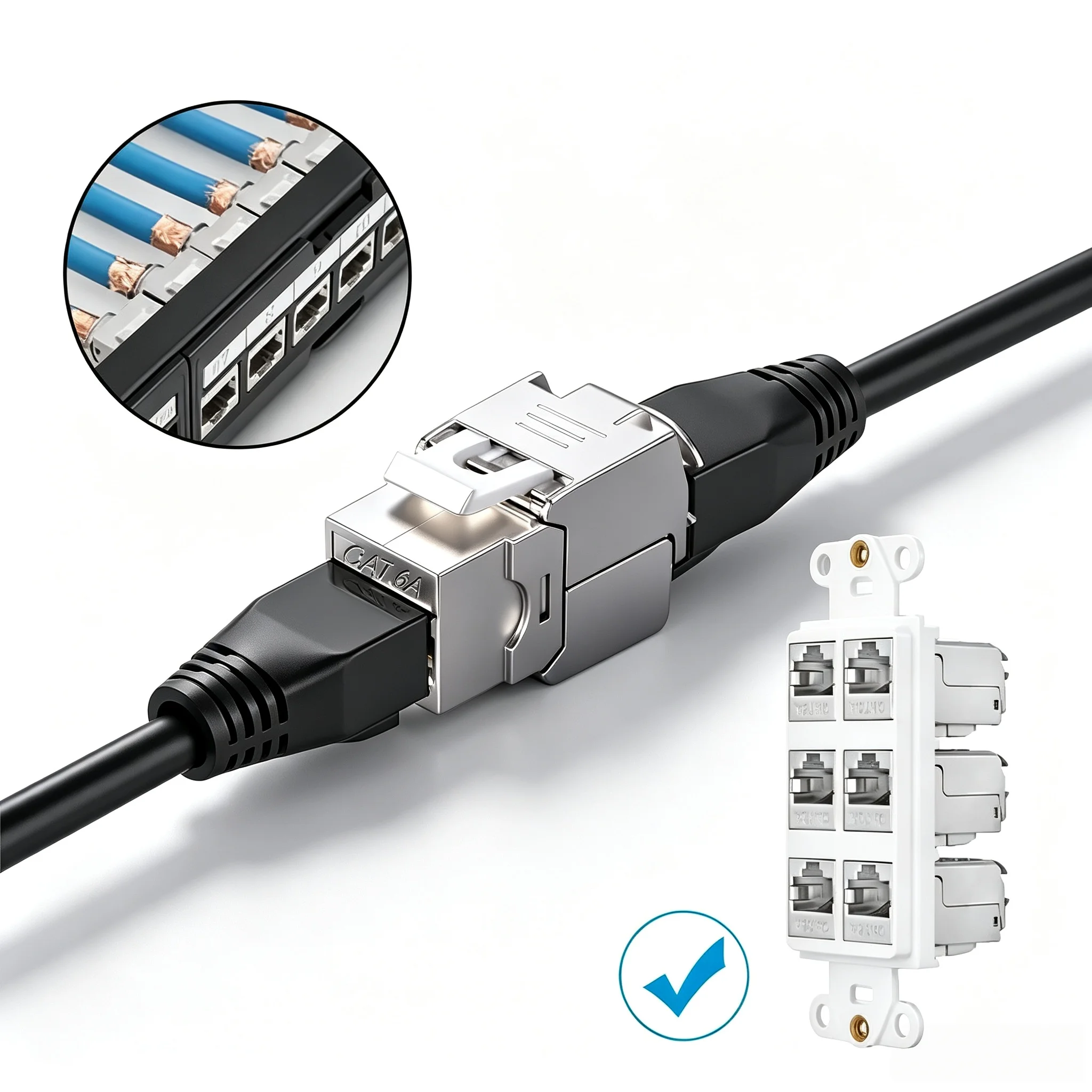 SUMMITEK 1PCS RJ45 Cat7 Keysto - Rj45 Jack review and price