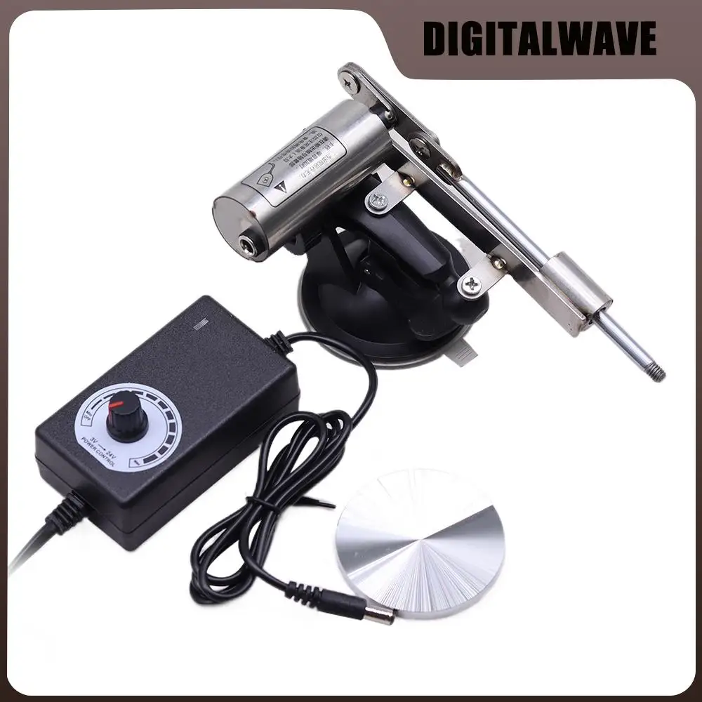 Atuador Linear Telescópico de Velocidade Ajustável Mecanismo Alternativo Curso do Motor Ventosa de Alumínio 3v24v 39 mm 60 mm