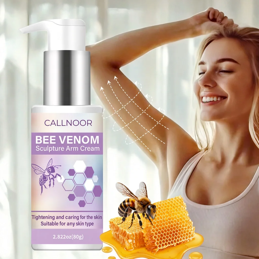 Bee Venom Sculpture Arm Cream,  Firming & Tightening Body Lotion, Hydrating Nourishing for Dry Arm Skin.