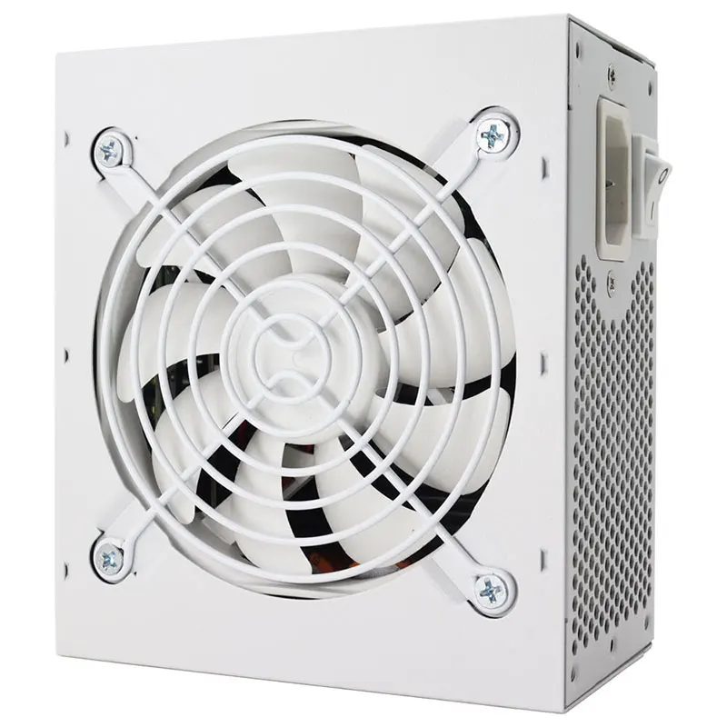 SFX 750W White Power Supply Full-Modular ATX3.0 PCIE5.0 For Mini ITX Chassis Small Computer Case 100/220V Input