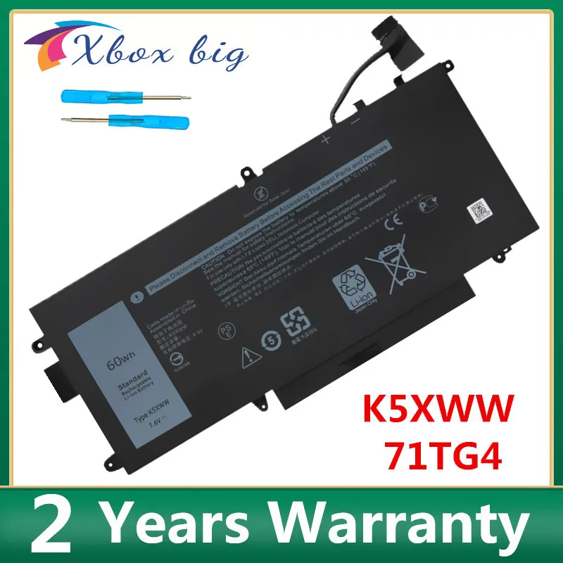 

Новый аккумулятор K5XWW для ноутбука DELL Latitude 71TG4 725KY CFX97 0N18GG P29S N18GG 125289 7389 7390 2 в 1 P29S001 P29S002