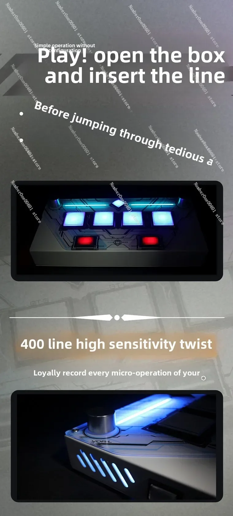 DVX LITE Sdvx Controller Sdvx Source Station Sdvx Youth Edition Standard with LED RGB Jiadalon Micro Switch
