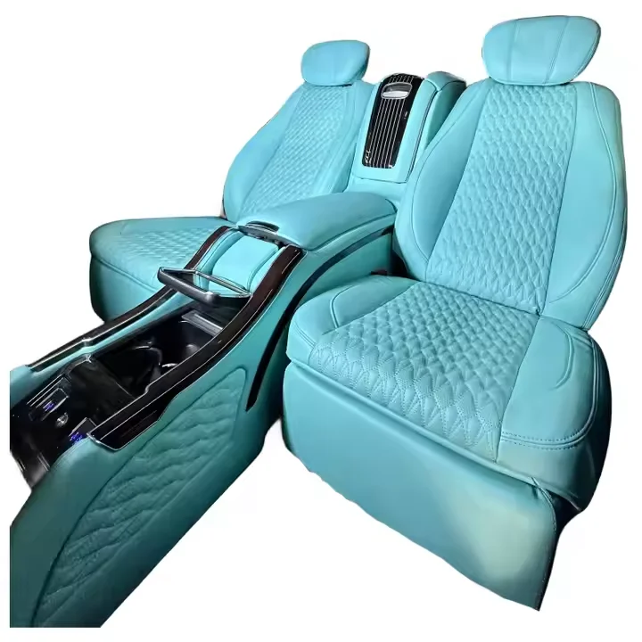 Newest Van Interior Customized Vip Seat Captain Chair With Center Armrest For Gle Gls Interior Upgrade Smart Car Seat