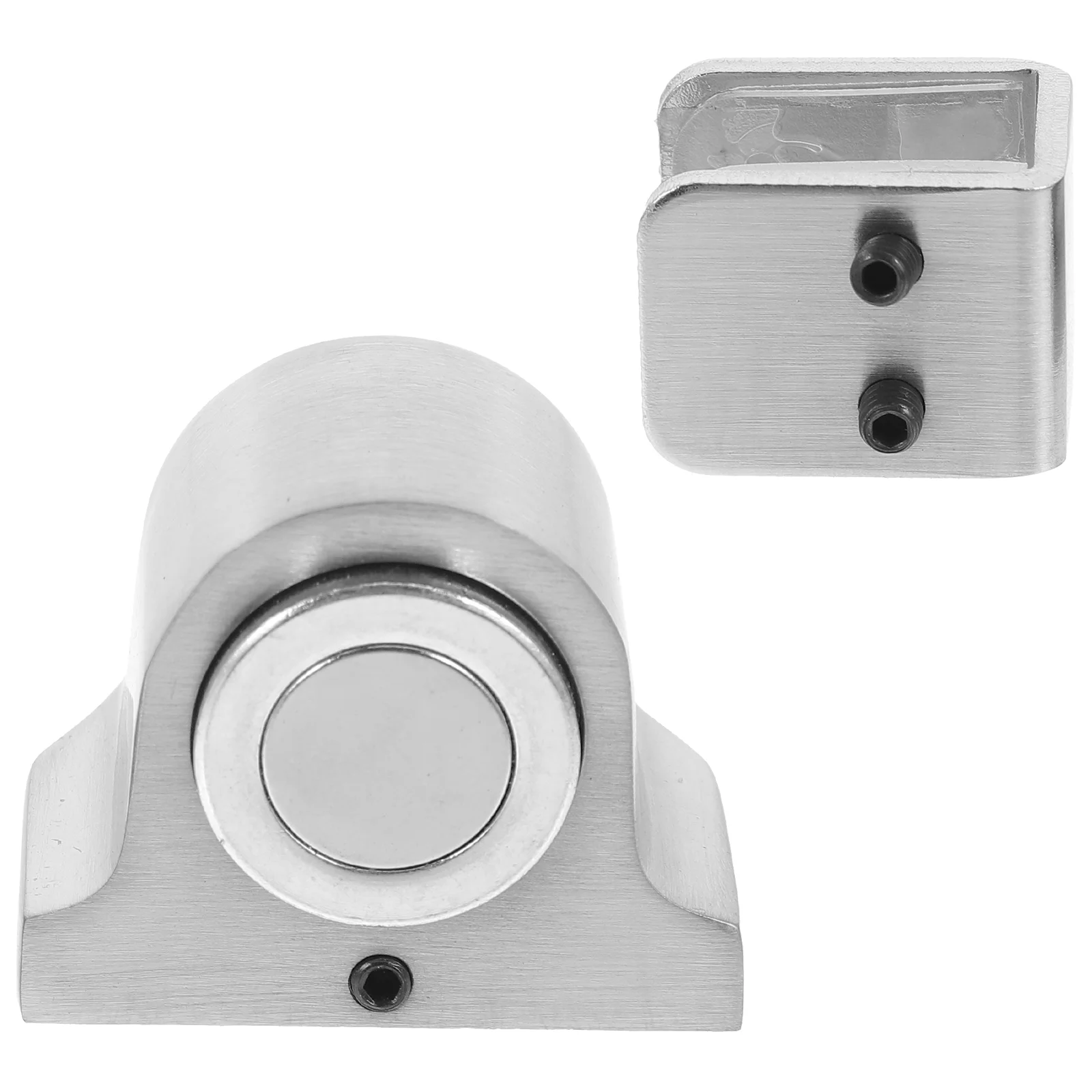 Shower Room Door Slider Track Accessories (x-131) Holder Buttons Magnets for Magnetic Stops Wall Stopper Toilet Catch