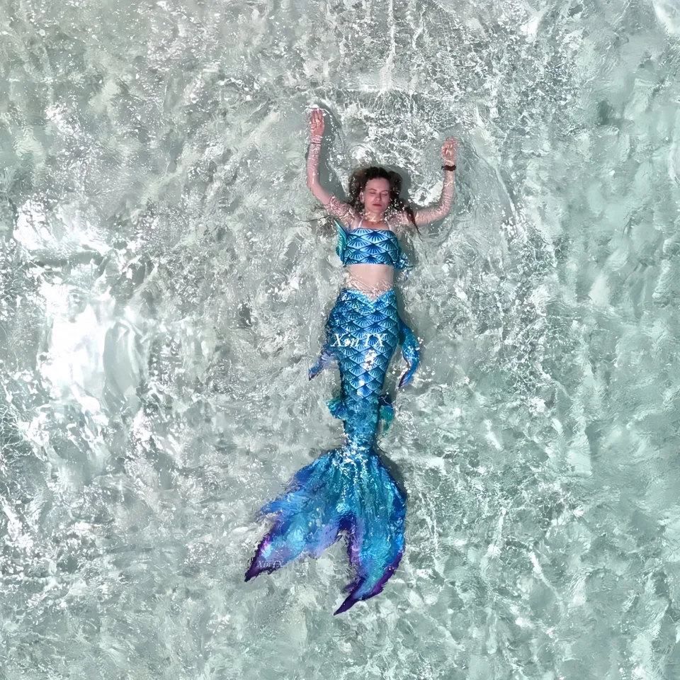 Cosplay Costume Da Bagno Coda Di Sirena Cosplay Costume Amazon Coda Da Sirena Mermaid Costume Da Sirena Bambina  Amazon Girls' Sequin Mermaid Costume: Ariel-inspired Birthday Dress