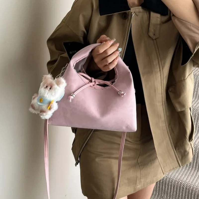 

Charming Maillard Style Commuting Portable Stylish Popular Creative JK Bag Handbag Perfect For A Summer Vacation Trip