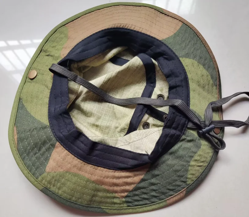 Norwegian Jungle Camouflage Boonie Hat Green Round Cap