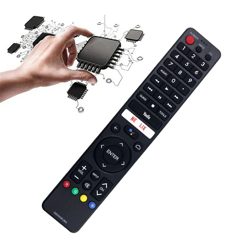 รีโมทคอนโทรลสำหรับ GB346WJSA 1ชิ้นรีโมทคอนโทรลสำหรับ Sharp AQUOS สมาร์ท LCD LED TV