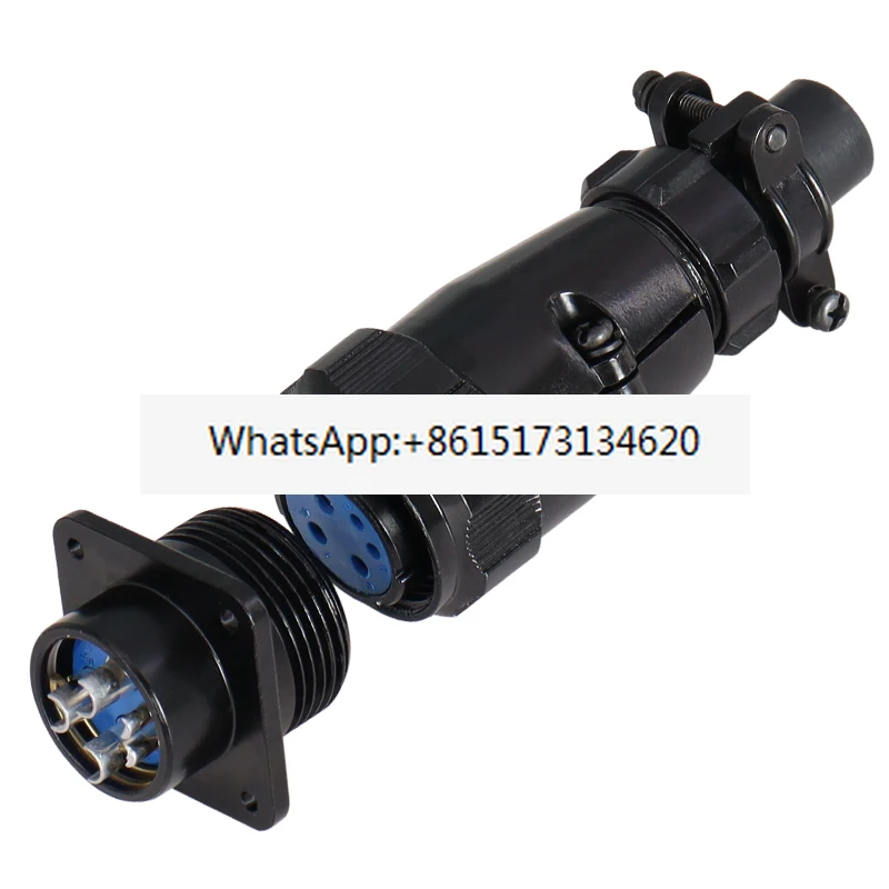 Complete set, YD28 aviation plug 5-core YD28K7TP/TQ bend YD28K4TR/TS waterproof connector YD28J15Z