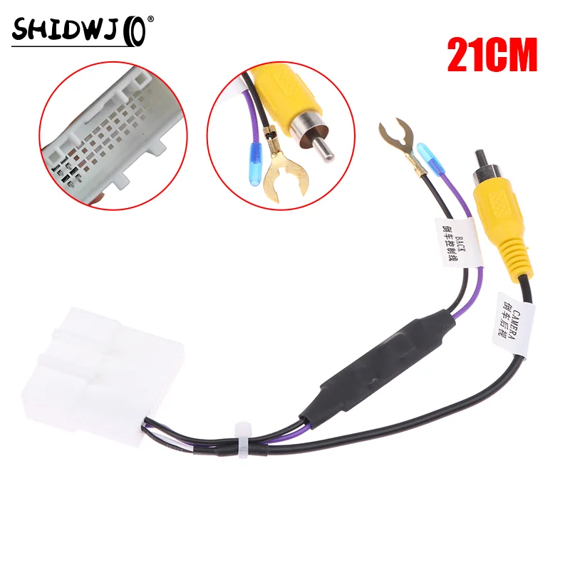 

1pcs 21CM 24Pin Auto Camera Video Output Car Reverse Camera Output Video Adapter Cable DIY Accessories