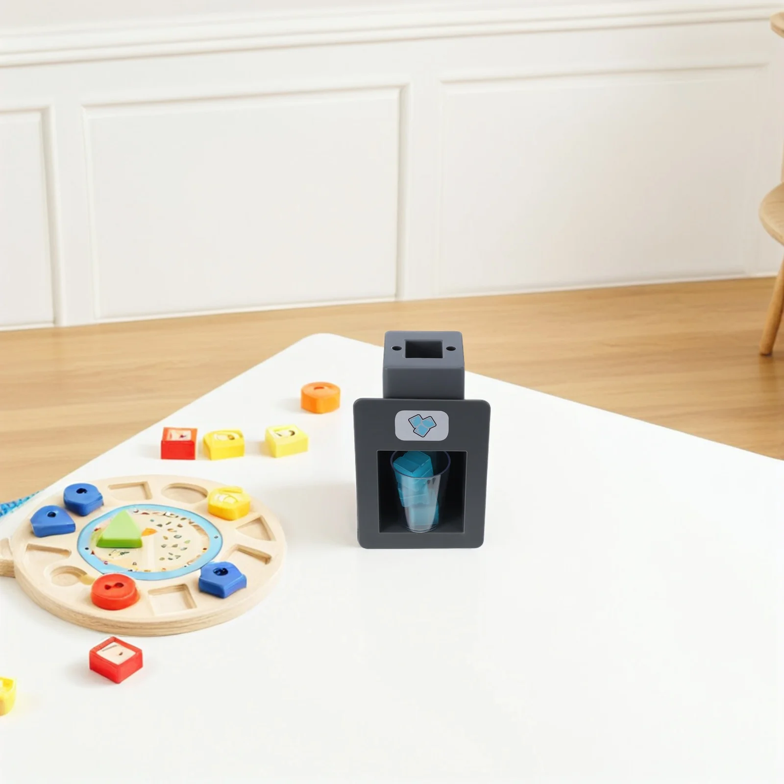 IJsmachine voor kinderen Simulatie Realistisch keukenapparaat Speelset voor peuters Interactief fantasiespel ijsblokjesbeker