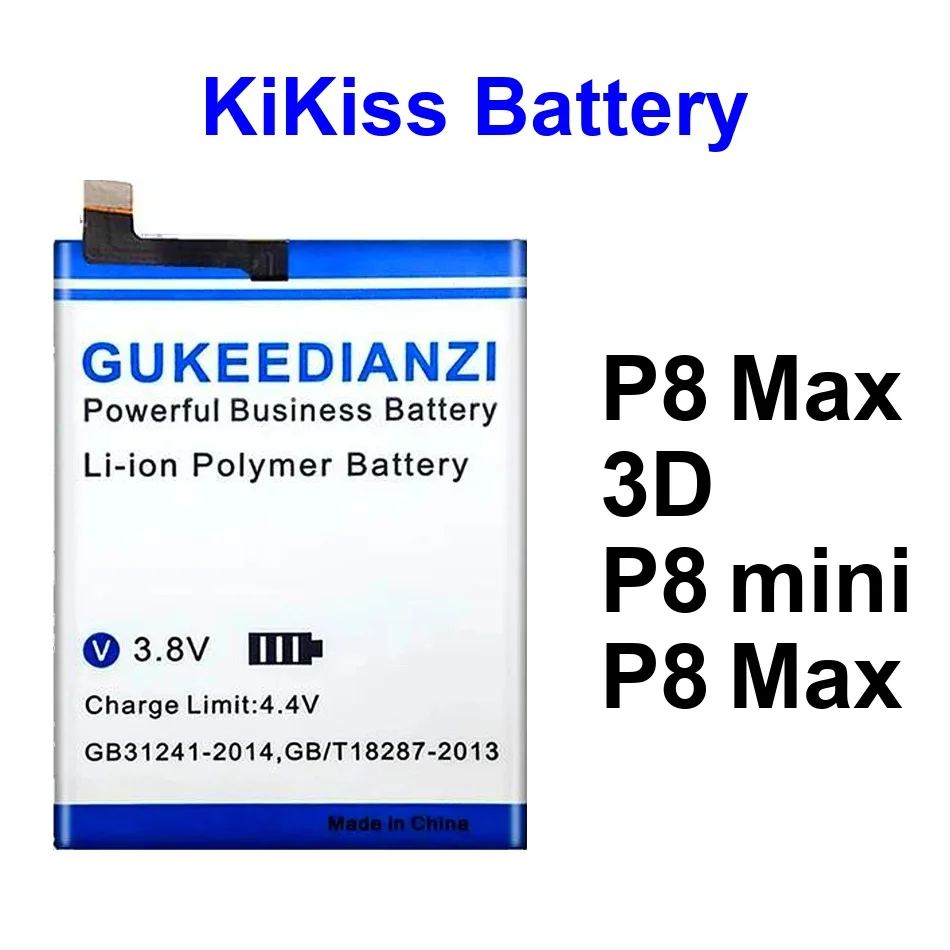Сменный аккумулятор премиум-класса для мобильного телефона 3150-5850 мАч для Elephone P8 Max Mini