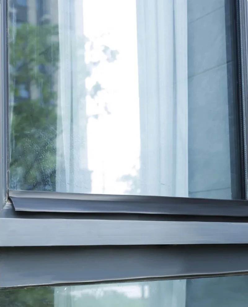 1 قطعة نافذة المنزل حجب المياه بار نافذة منزلقة المطر السير الوقائي للشرفة العزل يندبروف ختم الشريط وامض الخنزير #5