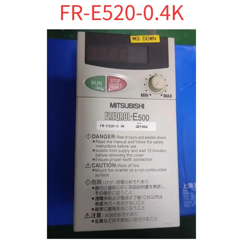 

Used test ok FR-E520-0.4K frequency converter