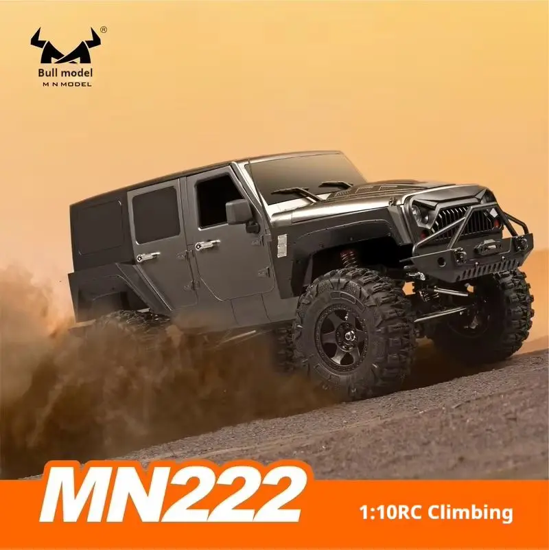 Mn 1:10 Full Scale Four-Wheel Drive Climbing Car Rc Car Remote Control Toy Car Mn-222 Kids'S Christmas Birthday Gift Surprise