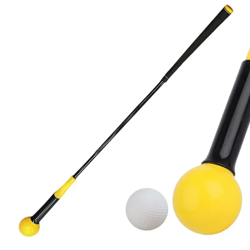 Palo de entrenamiento de Swing de Golf de 80cm, palo de calentamiento de Golf suave, varilla de práctica de Swing de Golf, entrenador de potencia de