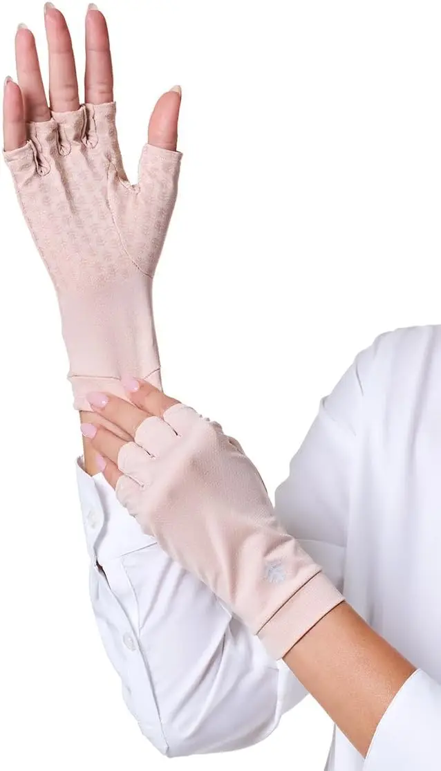 

Перчатки без пальцев с защитой от ультрафиолета UPF 50+ для активного отдыха на природе