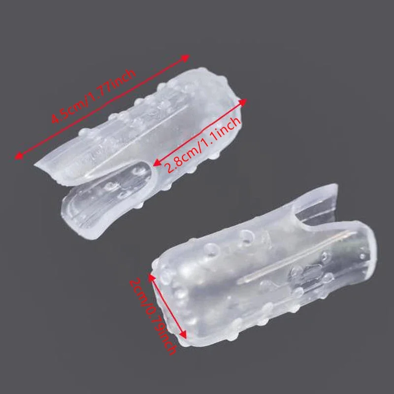 Protecteur d'orteils respirants et nus transparents, coussinets d'oignon, couvre-orteils pour la Protection des ongles incarnés