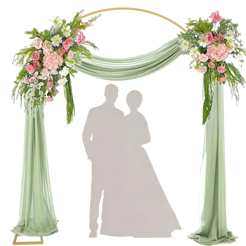 Metall-Hochzeitsbogen-Ständer Hochzeitsbogen-Rahmen Hintergrund für Geburtstagsfeier Dekoration Blumen-Ballon-Bogen-Rahmen Hintergrundhalterung
