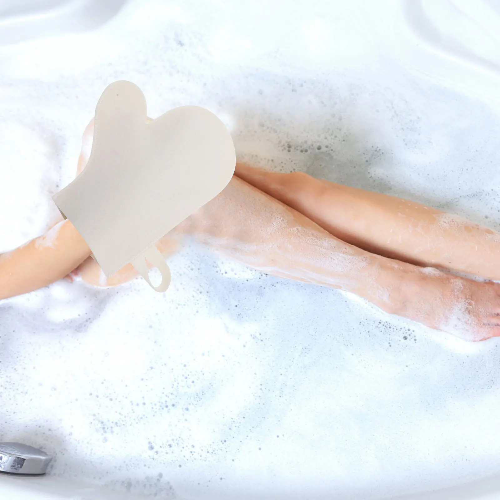 2 قطعة قفازات حمام مقاومة للحرارة التقشير الجسم الغسيل ساونا دش مزيل الجلد الميت قفازات تنظيف الظهر