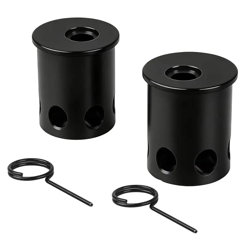 A44I-For 12 Gauge Trip Alarm, 2 Pack Durable Aluminum Adapter, For Perimeter Trip Wire Alarm, Reusable Design